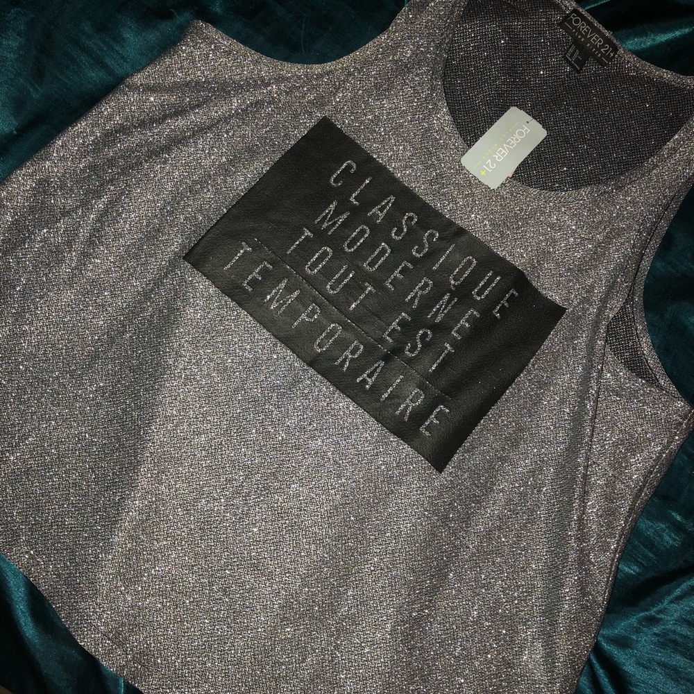 Silver tank